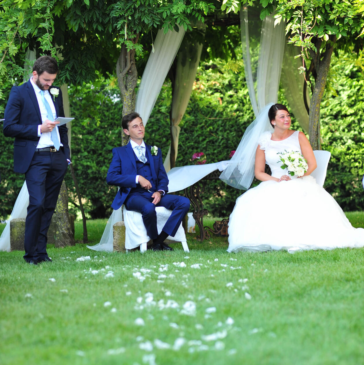 Anne et Romain éblouis...